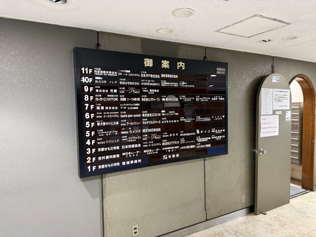 プレジール新大阪東口駅前・貸会議室